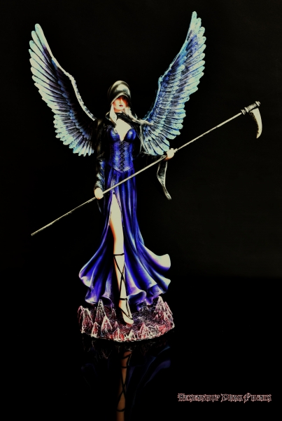 Hexenshop Dark Phönix Immortal Death Todesengel Dunkelblau Figur